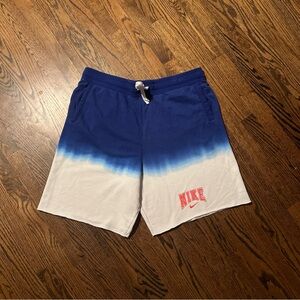 Nike Men Sportswear Alumni Americana Shorts White Red Blue USA Red Logo